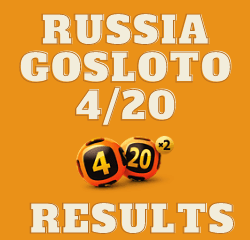 Russia Gosloto 4/20 Results